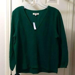 NWT Madewell texture & thread blouse